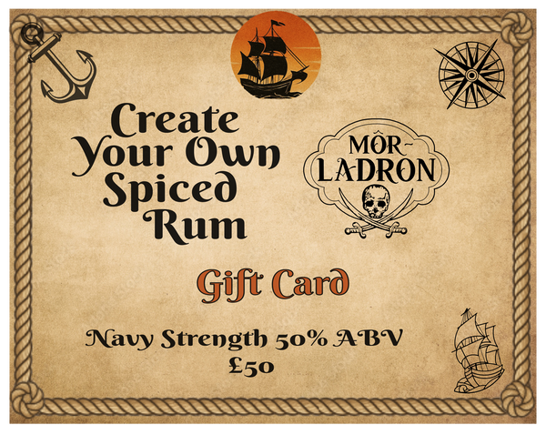 Create Your Own Spiced Rum Gift Card - Navy Strength